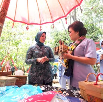 Priska Adnan Sambut Rombongan Istri AU Koopsud II, Lihat Langsung Keindahan Desa Wisata di Gowa