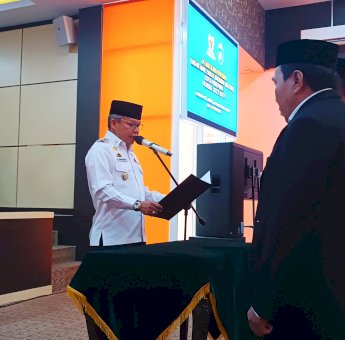 Lantik Pimpinan Baznas Kota Parepare, Taufan Pawe Pesankan Pengurus Manfaatkan Jabatan Sebaik-baiknya