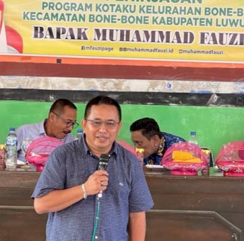 Program Kotaku, Aspirasi Abang Fauzi Demi Atasi Banjir di Kelurahan Bone-bone