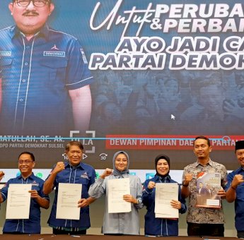 Gelar Rakorda, Demokrat Sulsel Bahas Agenda Muscab Sekaligus Launching Pendaftaran Caleg
