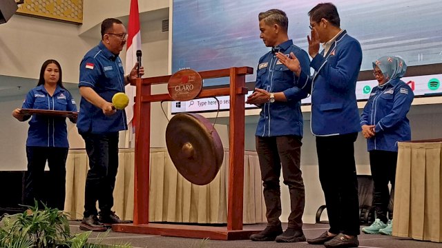 Suasana pembukaan Rakorda DPD Partai Demokrat Sulsel di Hotel Claro, Makassar pada 20 Oktober lalu. (Foto: Istimewa)