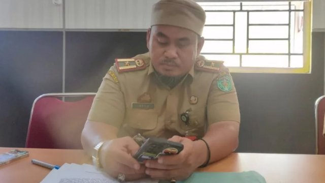 Kepala Bidang Pertanahan Dinas Perumahan, Kawasan Permukiman dan Pertanahan (Disperkimtan) Luwu Timur, Indra Wijaya.