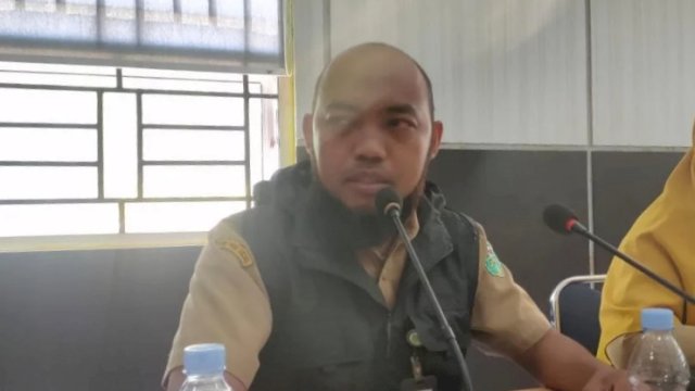 Kepala Bidang Penataan Pengelola Perumahan Dinas Perkimtan Luwu Timur, David Perdi.