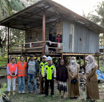 Rumahnya Direhab, Korban Bencana di Wajo: Terima Kasih Pak Gubernur