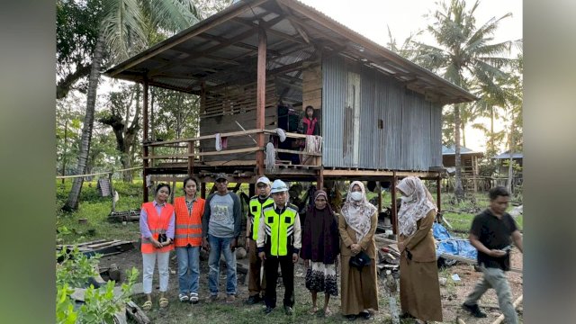 Rumahnya Direhab, Korban Bencana di Wajo: Terima Kasih Pak Gubernur