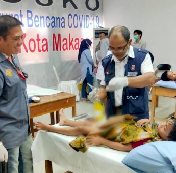 Peringati Maulid Nabi, PMI Makassar Bersama Dinkes dan Rumah Qur’an Gelar Sunatan Massal