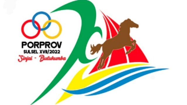 Logo resmi Porprov Sulsel XVII/2022 Bulukumba-Sinjai.