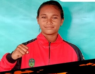 Atlet Luwu Timur Nomor Lempar Lembing Putri Cabor Atletik di Porprov Sinjai-Bulukumba Raih Medali Perunggu