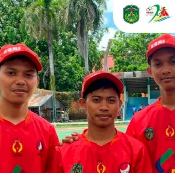 Atlet Luwu Timur Cabor Petanque Nomor Triple Man Raih Medali Perak di Porprov 2022