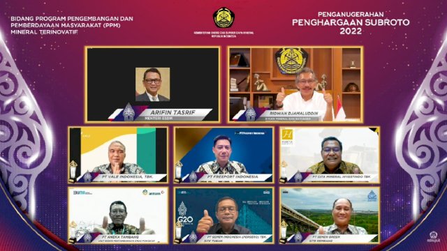 PT Vale Raih Penghargaan Subroto Award Atas Inovasi PPM Bidang Kesehatan