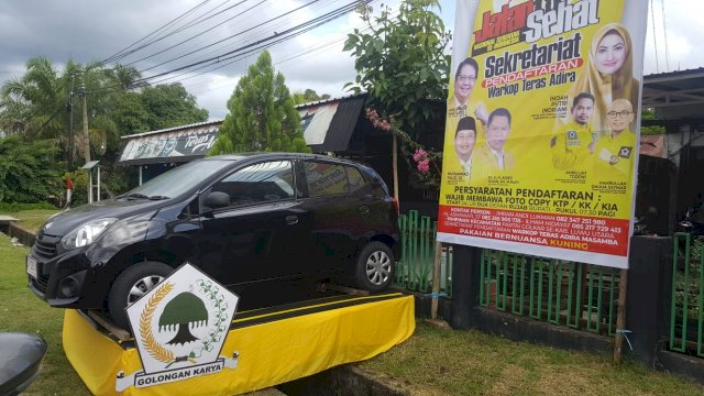 Hadiah Utama jalan santai DPD II Golkar Luwu Utara