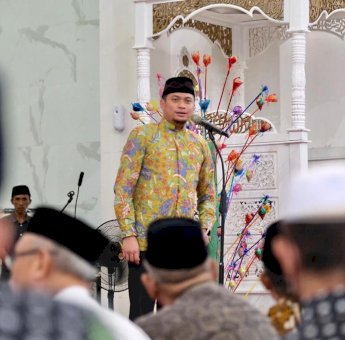 Hadiri Maulid NU Gowa, Bupati Adnan Paparkan Pentingnya Kolaborasi untuk Kemajuan Daerah&nbsp;