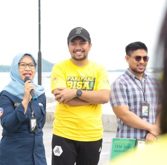 Ketua KONI Parepare Zulham Arief Lepas Kontingen Parepare ke Prorprov Sulsel, Atlet Didaftarkan BPJS Ketenagakerjaan