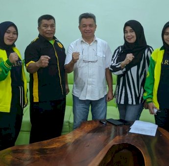 Ketua Forki Parepare Yasser Latief Lepas Empat Atlet ke Porprov Sulsel, Target Medali Emas