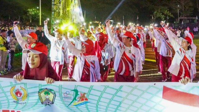 Ket : Ratusan atlet asal Kabupaten Gowa mengikuti pertandingan di puluhan cabang olahraga. (Dok. Humas Gowa)