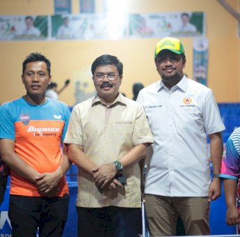 Atlet Cabor Tenis Meja Parepare Masuk Semifinal&nbsp;Porprov Sulsel