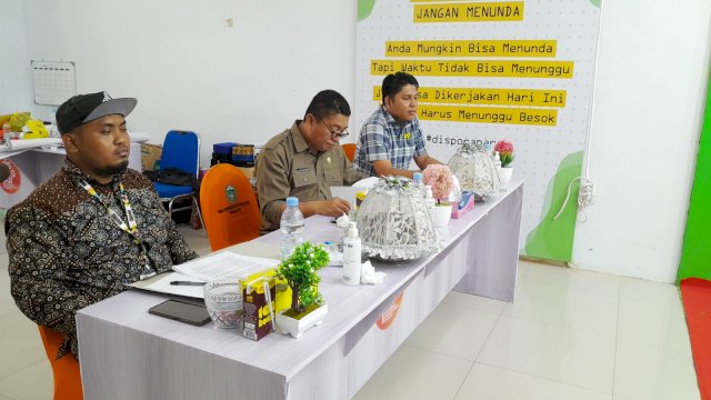 Ket : DPRD dan KNPI Parepare Jadi Juri Kegiatan pemilihan pemuda pelopor Parepare (Istimewa)