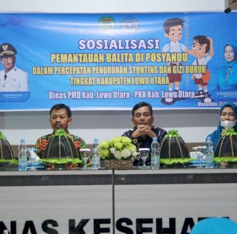 Kolaborasi Pemda dan PKK, Percepat Penurunan Stunting di Luwu Utara