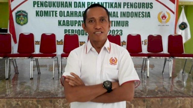 Ketua KONI Luwu Timur, Muhammad Nur