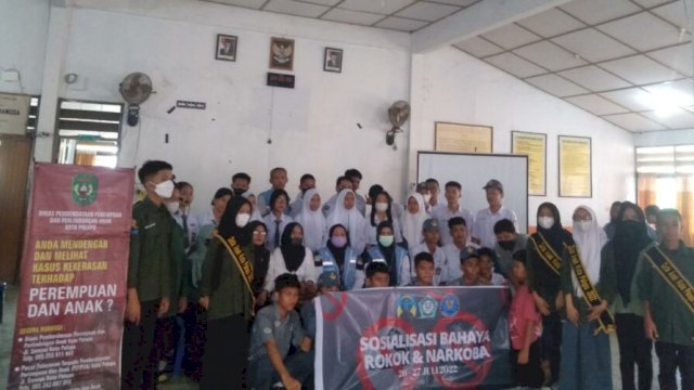 Sosialisasi Narkoba di SMKN 1 Palopo