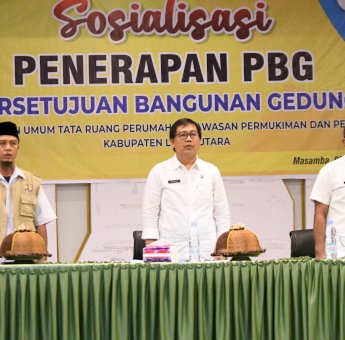 Pemda Luwu Utara Sosialisasikan PBG Pengganti Izin Mendirikan Bangunan