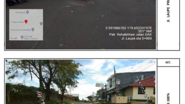 Pemkot Parepare Rehabilitasi Jalan Industri Kecil dan Laupe