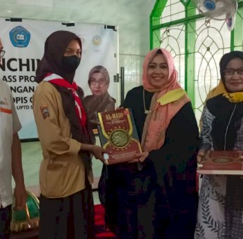 SMP 1 Parepare Terinspirasi Upaya Erna Taufan Bumikan Alquran