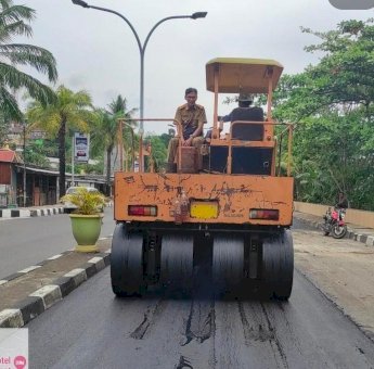 Pemkot Parepare Lakukan Perbaikan di Jalan Mattirotasi