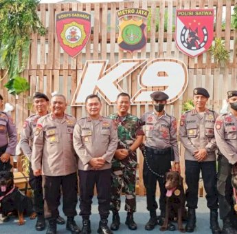 Kapolda Metro Jaya Resmikan Gedung K-9 Unit Satwa, Mampu Endus Narkoba dan Kenali Pelaku Kejahatan