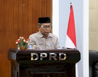 Sekda Sampaikan Pandangan Umum DPRD Luwu Timur Terkait Ranperda APBD 2023