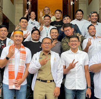 Calon Ketua Umum Hipmi Bagas Adhadirga Temui Wali Kota Makassar, Ini yang Dibahas