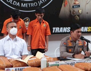 Polisi Ringkus Kurir Ganja Jaringan Sumatera-Jawa, Bawa 112 Kilogram Ganja