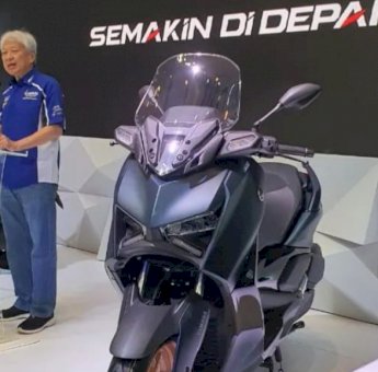 Curi Perhatian di IMOS, Yamaha XMAX Terbaru Diluncurkan
