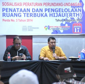 Arifin Kulle Dorong Pemkot Makassar Capai Syarat RTH 30 Persen