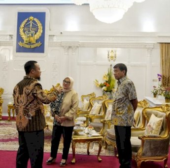 Gubernur Andi Sudirman Terima Audiensi Ketua KKSS Jawa Tengah, Ini yang Dibahas