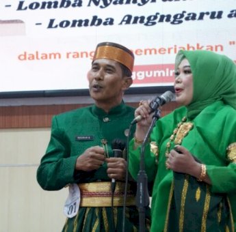 Adu Nyayian Lagu Daerah Para Pejabat Dalam Rangkaian Hari Jadi Gowa ke 702