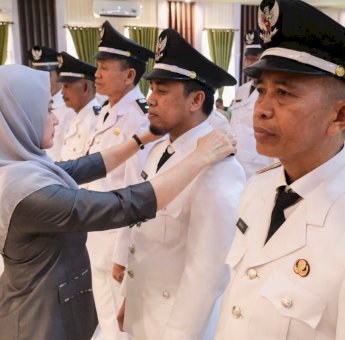 Bupati Luwu Utara Lantik 22 Kepala DesaTerpilih