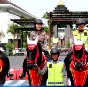 Pengamanan KTT G20, Polri Terjunkan Patroli Berkuda