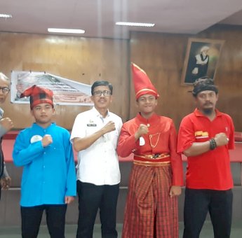 Siswa SMPN 1 Bontolempangan Juarai Lomba Angngaru’, Kadisparbud Gowa: akan Tampil di HJG ke-702