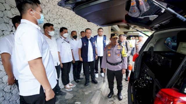 Kapolri Jenderal Pol Listyo Sigit Prabowo saat mengecek Kesiapan Pengamanan Siber untuk KTT G20. (Istimewa)