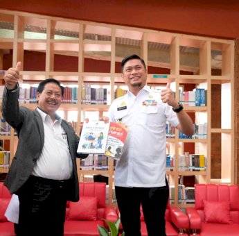 Gedung Layanan Perpustakaan Kabupaten Gowa Resmi Dibuka, Siswa Diminta Manfaatkan Jadi Ruang Belajar