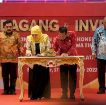 Gubernur Sulsel dan Gubernur Jatim Bertemu di Misi Dagang dan Investasi, Hasilkan Transaksi Rp 150 Miliar