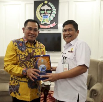 Kadis Kominfo Jatim Kunjungi Dinas Kominfo-SP Sulsel, Ini yang Dilakukan