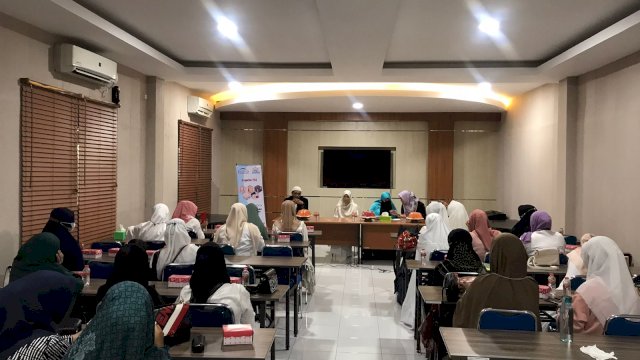 POS TKIT Afisgo saat menggelar pengajian untuk orangtua siswa yang berlangsung di Aula Mini Yayasan Al-Fityan. (Dok. Istimewa)