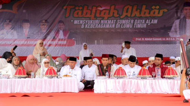Pemkab Luwu Timur gelar Tabligh Akbar. 