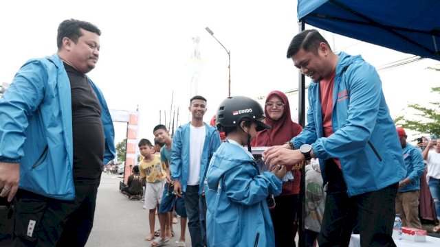 Bupati Gowa Adnan Purichta Ichsan saat membuka Offroad Expedition bertajuk "Jelajah Alam Gowa", kemarin. (Dok. Humas Gowa)