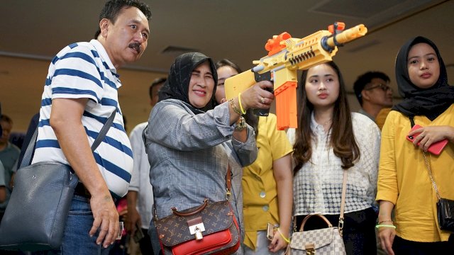 Kemeriahan perayaan pesta tahun baru ASTON Makassar Hotel and Convention Center di Jalan Sultan Hasanuddin tahun lalu. (Dok. ASTON Makassar Hotel)