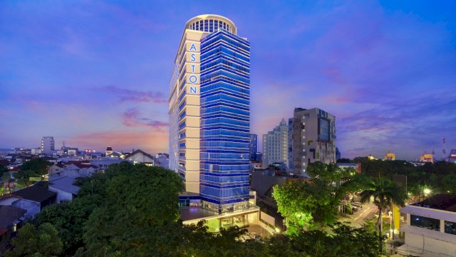 ASTON Makassar Hotel yang berlokasi di Jalan Sultan Hasanuddin menawarkan paket perayaan Natal dengan harga terbaik. (Dok. Aston Makassar Hotel)