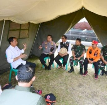 Gelar Rapat Terbatas di Lokasi Gempa Cianjur, Ini Arahan Presiden Jokowi