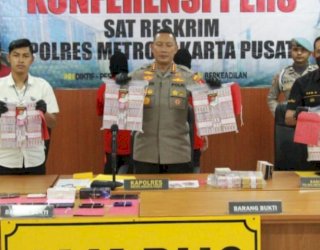 Dua Pengedar Uang Palsu Rp 2 Miliar di Jakarta Pusat Dibekuk Polisi Usai Jalankan Aksinya